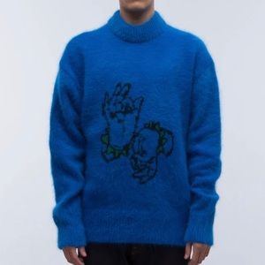 ROCKET X LUNCH R Angora Knit Sweater